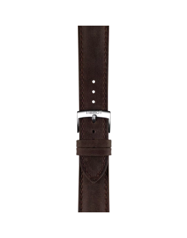 Tissot Official Brown Leather Strap 20 mm