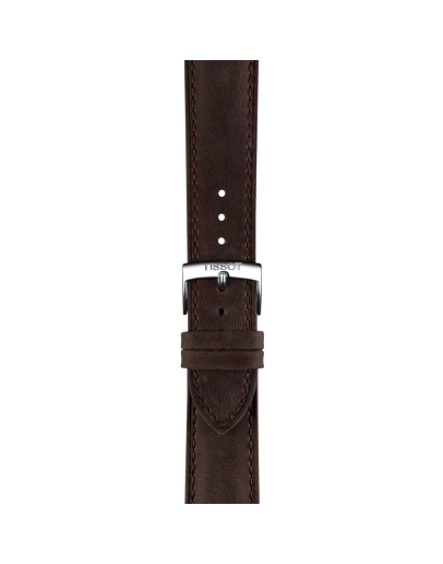 Tissot Official Brown Leather Strap 20 mm
