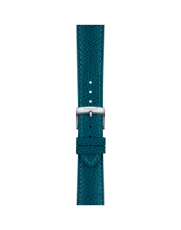 Tissot Official Turquoise Leather Strap Lugs 18 mm