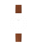 Tissot Official Brown Leather Strap 18 mm