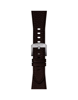 Tissot Official Brown PRX 40mm Leather Strap With Steel Endpiece
