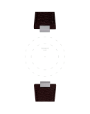 Tissot Official Brown PRX 40mm Leather Strap With Steel Endpiece