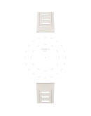 TİSSOT BEYAZ SİLİKON KAYIŞ BOYNUZ ARALIĞI 21 MM