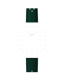 Tissot Official Green Rubber Strap 20mm