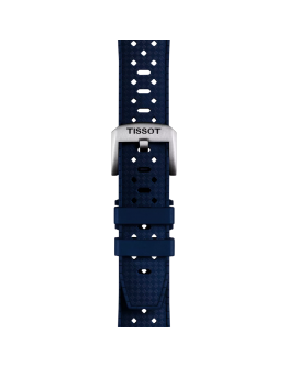 Tissot Official Blue Rubber Strap 20mm