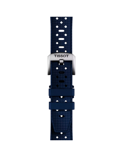 Tissot Official Blue Rubber Strap 20mm
