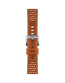 Tissot Official Light Brown Leather Strap Lugs 20 mm