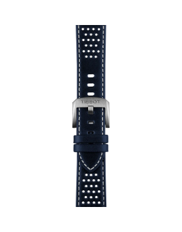 Tissot Official Blue Leather Strap Lugs 20 mm