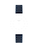 Tissot Mavi Deri Kayış Boynuz Aralığı 20 mm