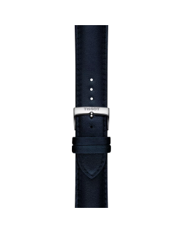 Tissot Mavi Sentetik Vegan Kayış Boynuz Aralığı 22 mm