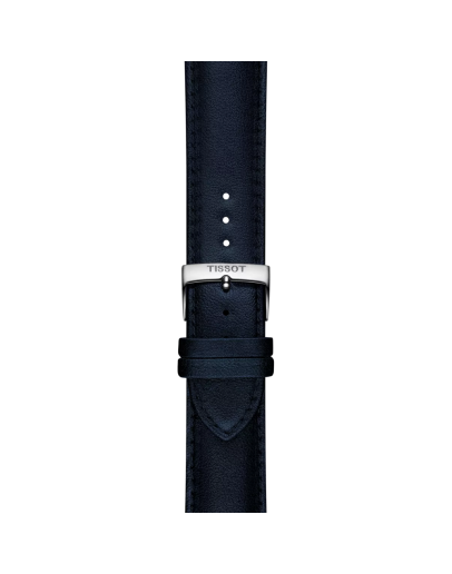 Tissot Mavi Sentetik Vegan Kayış Boynuz Aralığı 22 mm