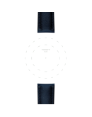 Tissot Mavi Sentetik Vegan Kayış Boynuz Aralığı 20 mm