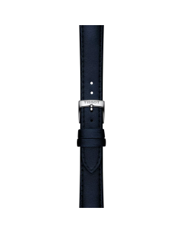 Tissot Siyah Sentetik Vegan Kayış Boynuz Aralığı 16 mm