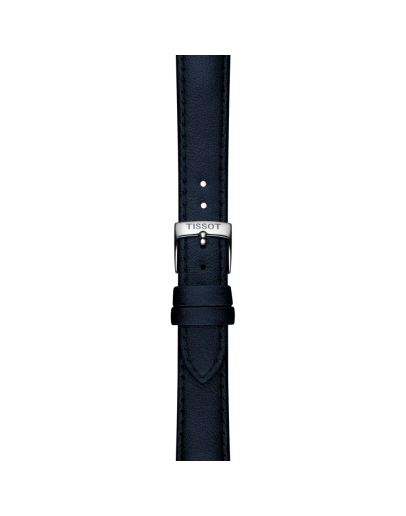 Tissot Siyah Sentetik Vegan Kayış Boynuz Aralığı 16 mm
