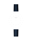Tissot Siyah Sentetik Vegan Kayış Boynuz Aralığı 16 mm