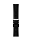 Tissot Siyah Sentetik Vegan Kayış Boynuz Aralığı 20 mm