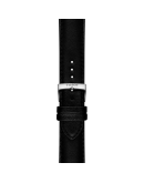 Tissot Siyah Sentetik Vegan Kayış Boynuz Aralığı 22 mm