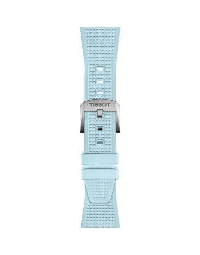 Tissot Official PRX Light Blue Rubber Strap