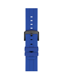 Tissot Official Blue Silicone Strap Lugs 22mm