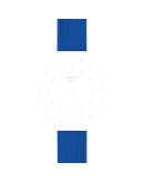 Tissot Mavi Silikon Kayış Boynuz Aralığı 22mm