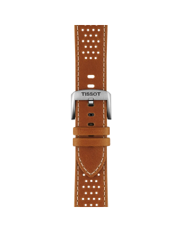 Tissot Official Light Brown Leather Strap Lugs 22mm