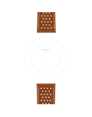 Tissot  Açık Kahverengi Deri Kayış Boynuz Aralığı 22 mm