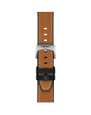 Tissot Official Light Brown Leather Strap Lugs 21 mm