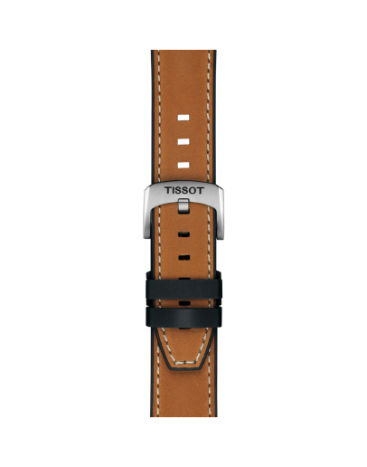 Tissot Official Light Brown Leather Strap Lugs 21 mm