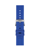 Tissot Official Blue Silicone Strap Lugs 22 mm
