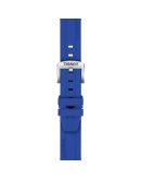 Tissot Official Blue Silicone Strap Lugs 18 mm