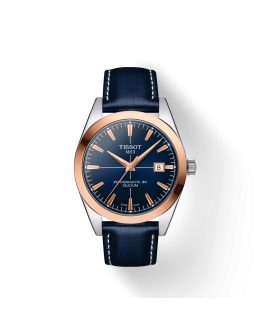 Tissot Gentleman Powermatic 80 Silicium Solid 18K Gold bezel