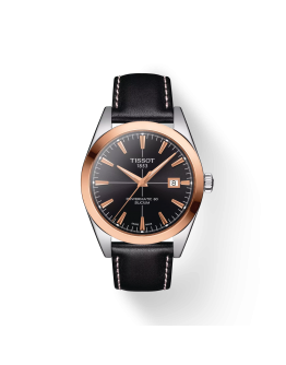 Tissot Gentleman Powermatic 80 Silicium Solid 18K Gold bezel