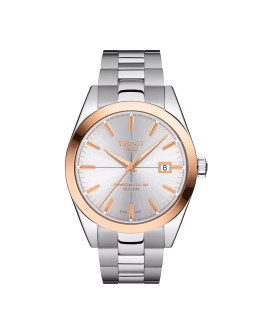 Tissot Gentleman Powermatic 80 Silicium Solid 18K Gold bezel