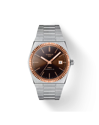Tissot PRX Powermatic 80 Steel & 18K Gold Bezel 40mm