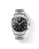 Tissot Chrono L 42mm Siyah Kadran Çelik Bileklik Erkek Kol Saati