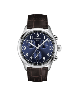 Tissot Chrono L 42mm Mavi Kadran Deri Kordon - Detay