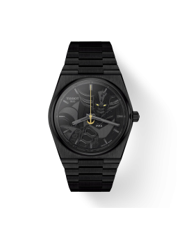 Tissot PRX UFO Robot Grendizer 50th Anniversary 40mm Siyah Kadran Erkek Saati - Detay