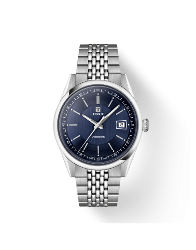 Tissot Visodate 39mm Mavi Kadran Unisex Saat