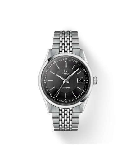 Tissot Visodate 39mm Siyah Kadran Unisex Saat