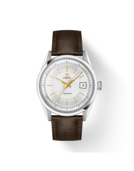 Tissot Visodate 39mm Gümüş Kadran Unisex Saat