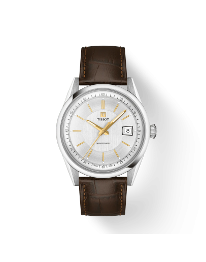 Tissot Visodate 39mm Gümüş Kadran Unisex Saat