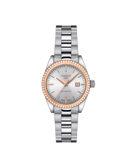 Tissot T-My Lady Gold 29mm Gümüş Kadran Kadın Saati - Detay